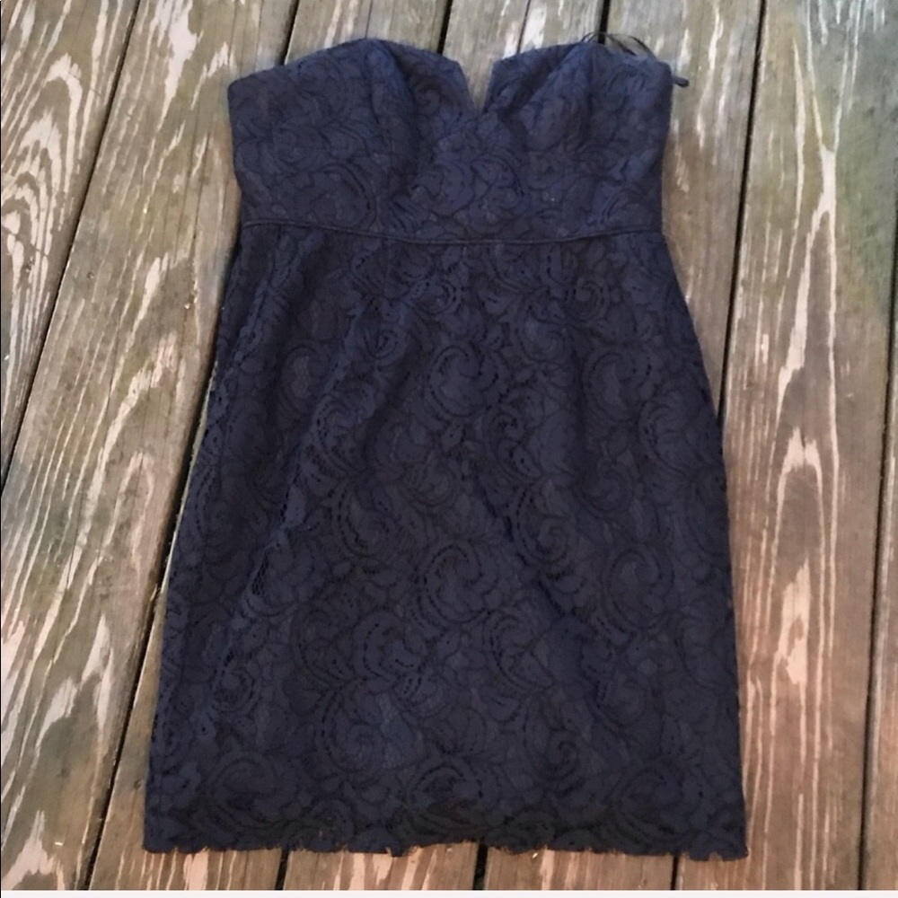 Strapless bridesmaid/prom dress